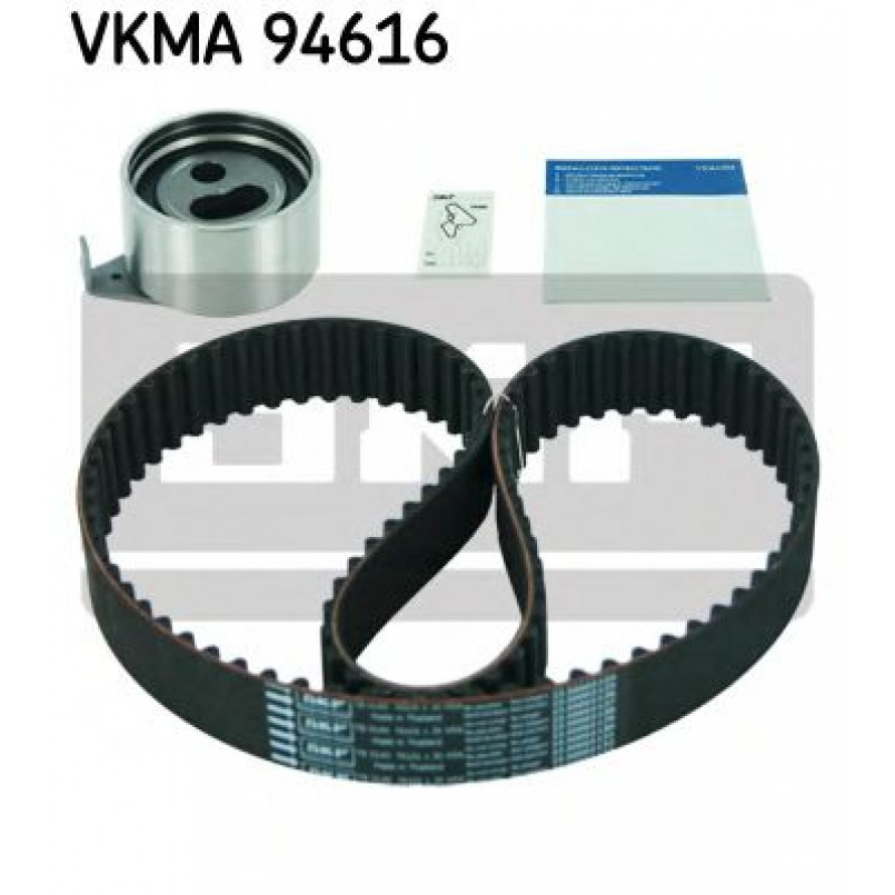 VKMA 94616 SKF Комплект (ремінь+ролики)
